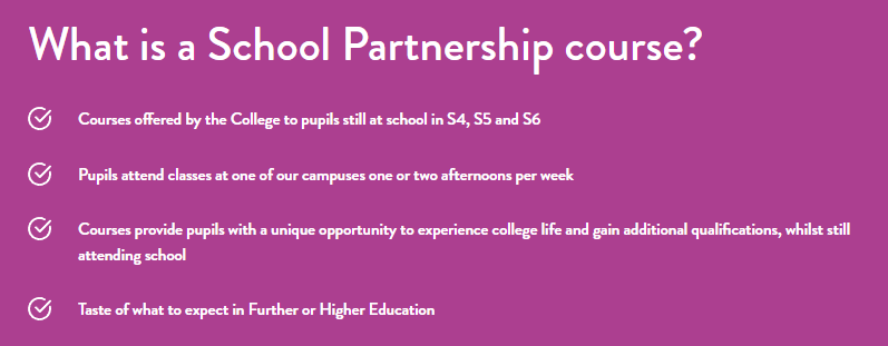 what is a school partner course